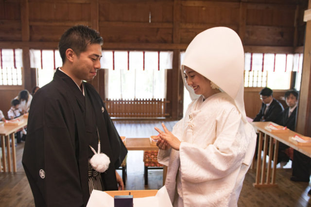 神社挙式,神前式,劔神社,挙式,会食会,少人数披露宴,ホテルウェディング,直方