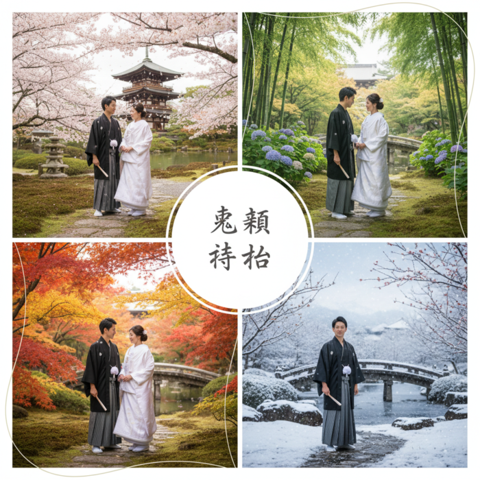 和婚にぴったりな季節はいつ？春夏秋冬それぞれのメリット・デメリット アイキャッチ