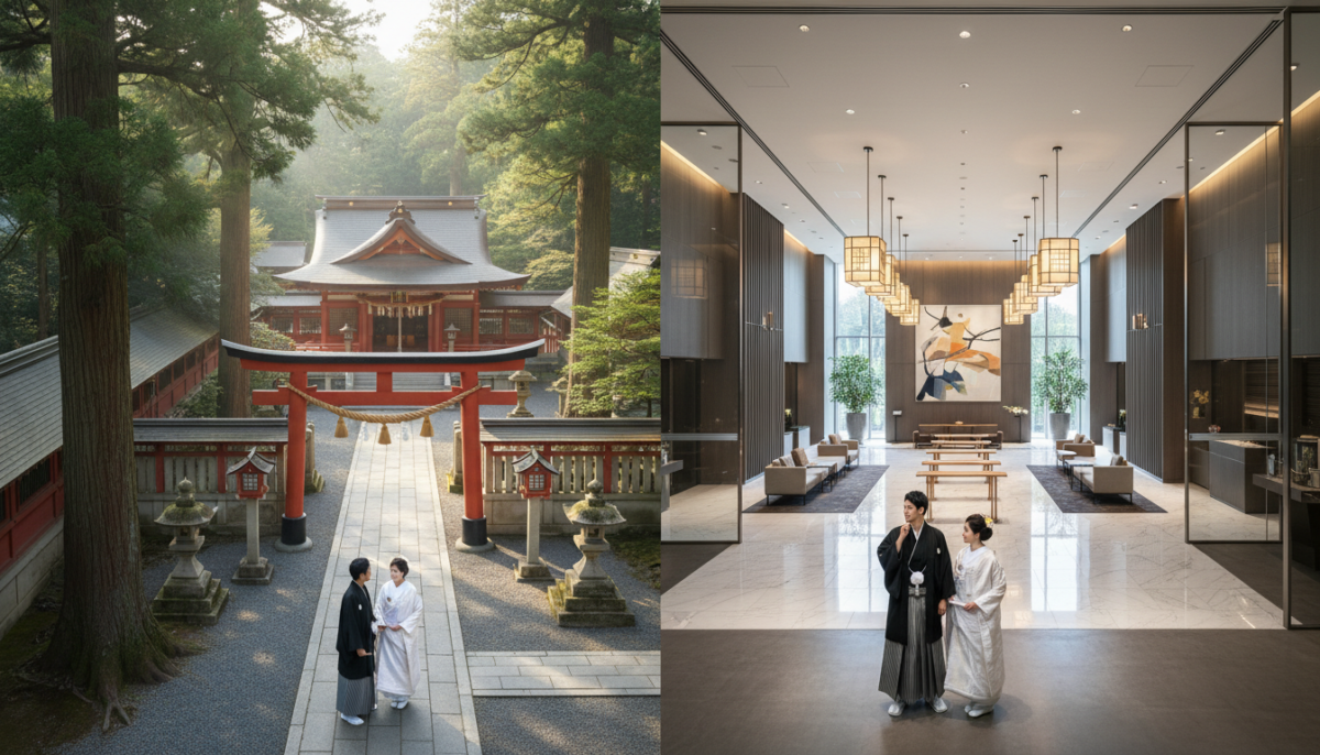神社挙式とホテル内神殿、どっちがいい？メリット・デメリット比較 - 1