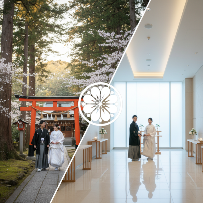 神社挙式とホテル内神殿、どっちがいい？メリット・デメリット比較 アイキャッチ