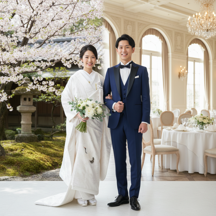 披露宴は洋装でもOK？和婚挙式＋ドレス披露宴の賢い組み合わせ方 アイキャッチ