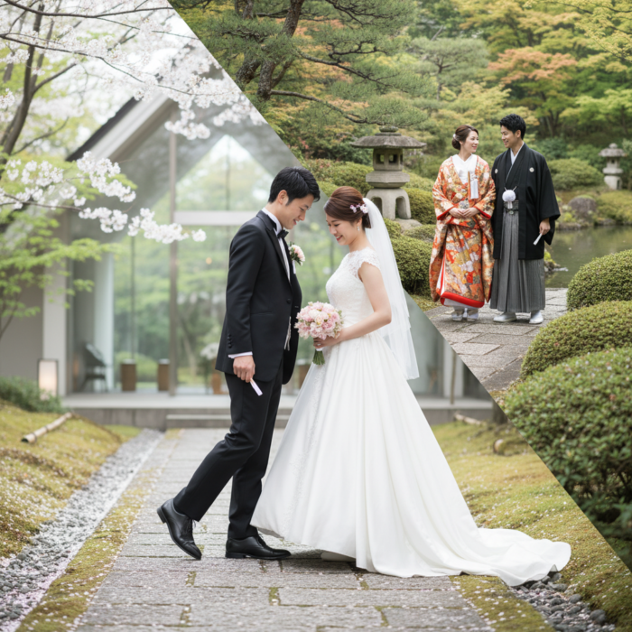 和装前撮り＋洋装挙式の費用は？和婚を諦めきれない花嫁の最適解 アイキャッチ