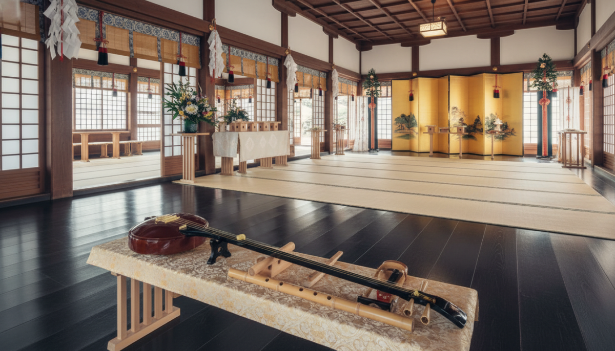 神前式の「雅楽生演奏」や「巫女の舞」は追加オプション?費用の目安 - 1