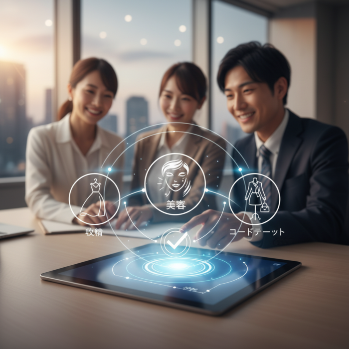 【衣装・美容・コーディネート（検索意図：似合うか不安、トレンドを知りたい）】 アイキャッチ