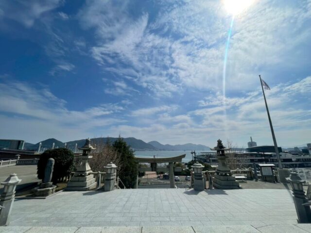 【下関観光】亀山八幡宮と唐戸市場の参拝