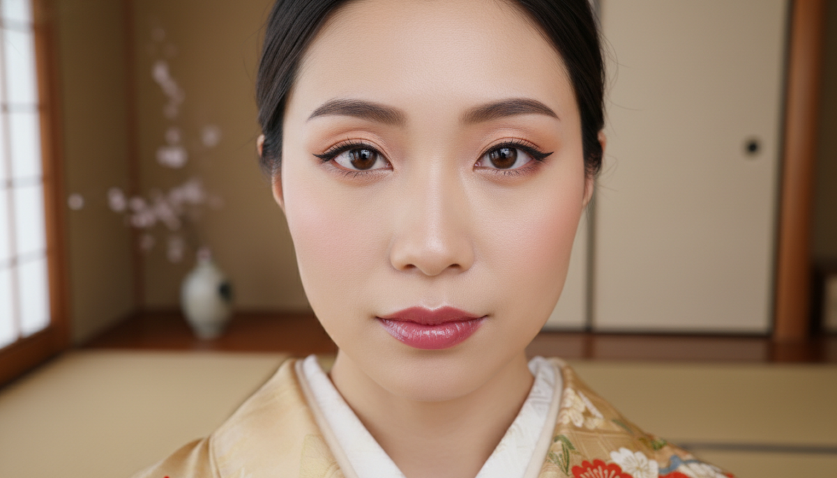 和装メイクは「白塗り」じゃない！今どきのナチュラル和装メイクのコツ - 3