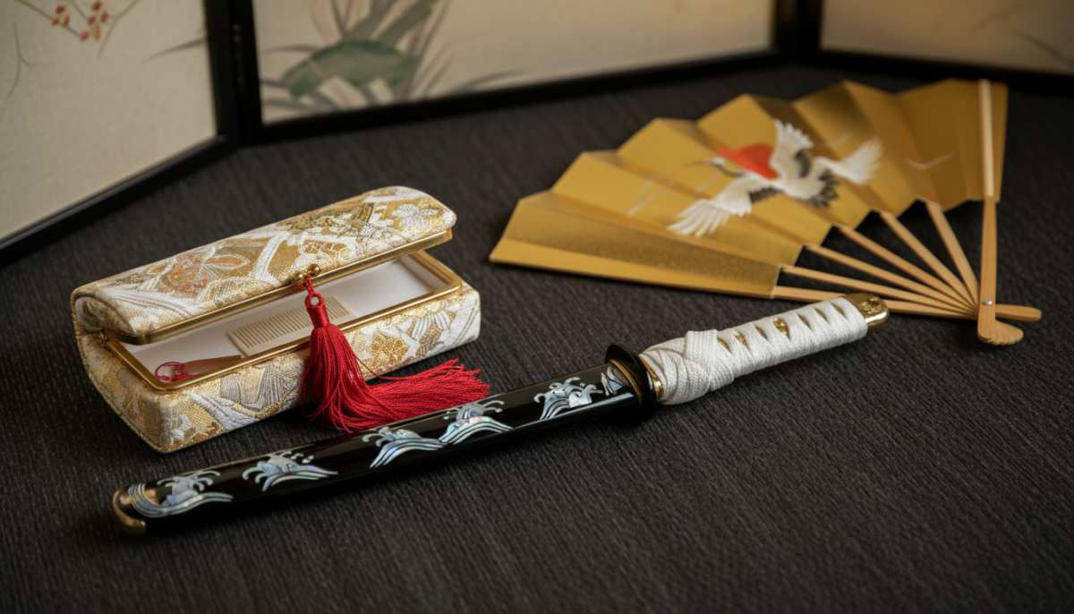 和装の小物（筥迫・懐剣・末広）の意味とは？コーディネートの格上げ術 - 2