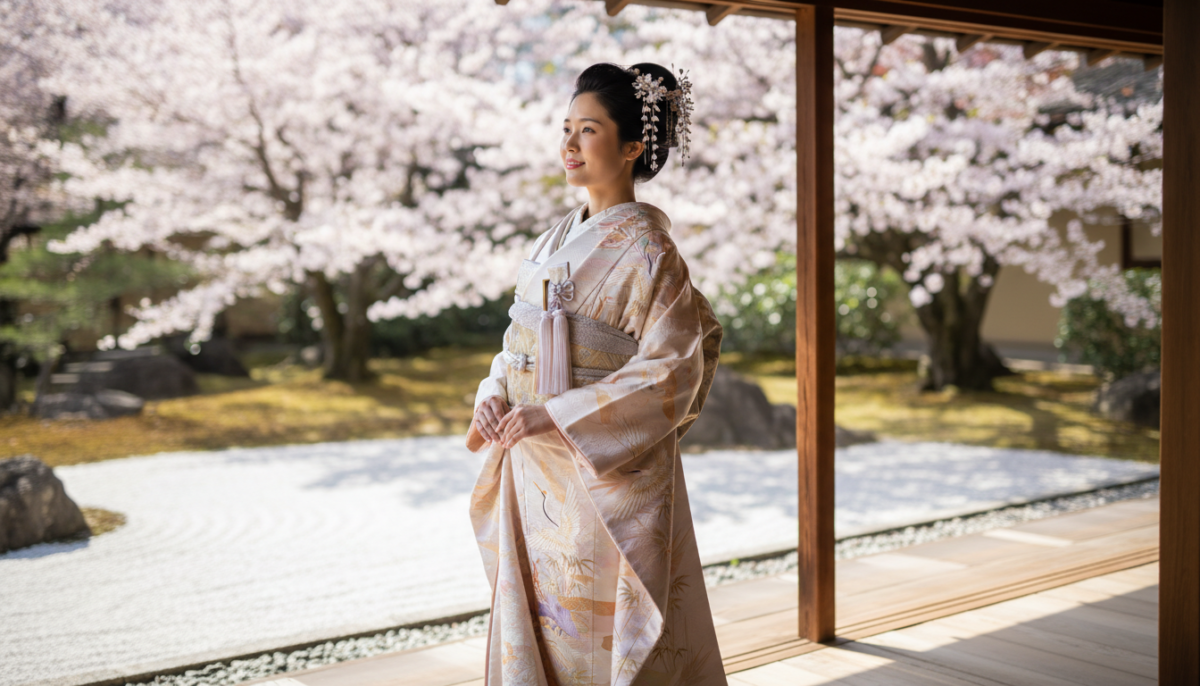 低身長・高身長の花嫁向け。体型を美しく見せる和装の選び方 - 2