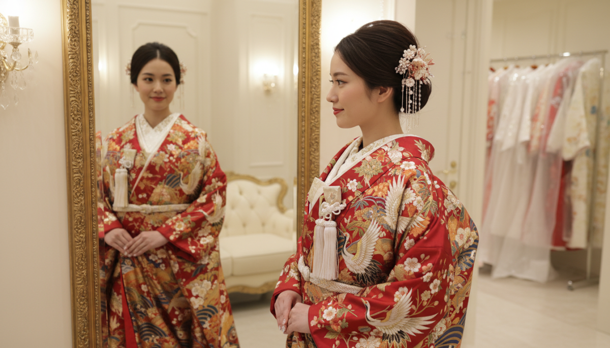 【色打掛の試着】何着着るべき？後悔しない衣装選びのチェックポイント - 3