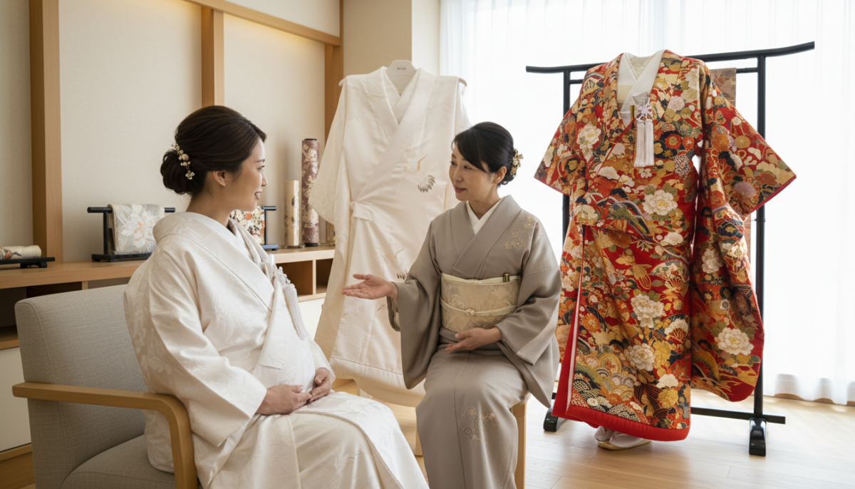 マタニティでも和装は着られる?妊娠中の和婚・衣装選びの注意点 - 2