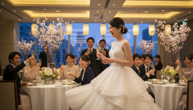 お色直しは「和装からドレス」？「ドレスから和装」？時間と流れの比較 - 2