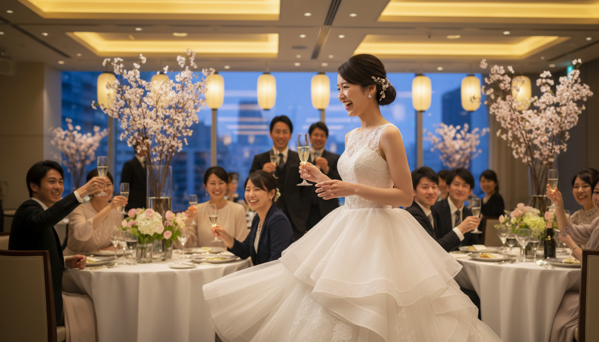 お色直しは「和装からドレス」?「ドレスから和装」?時間と流れの比較 - 2