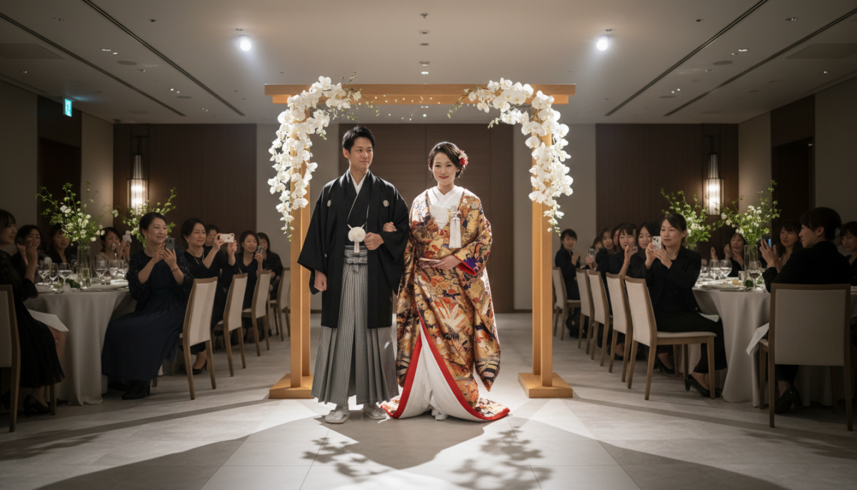 お色直しは「和装からドレス」?「ドレスから和装」?時間と流れの比較 - 3