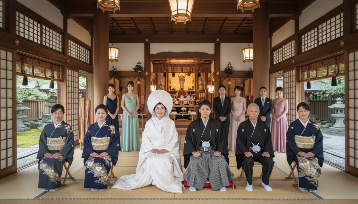 神前式の「親族盃の儀」。親族以外（友人）も参加できるって本当？ - 1