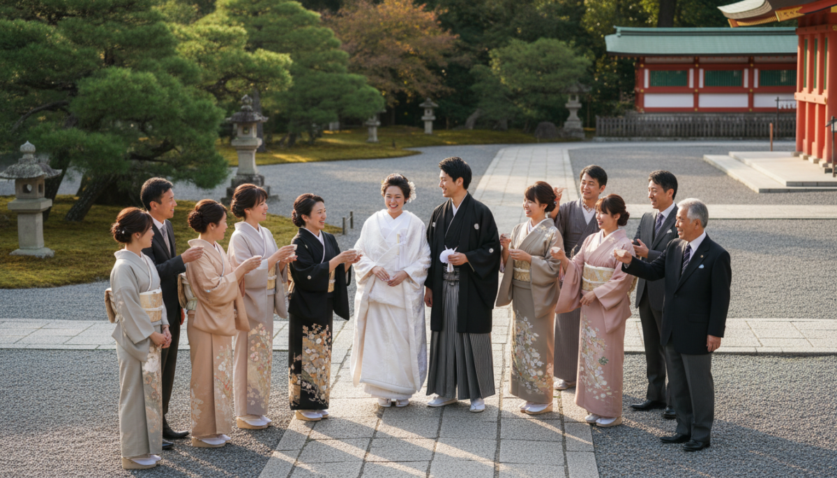 神前式の「親族盃の儀」。親族以外（友人）も参加できるって本当？ - 3