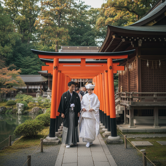 世界遺産や国宝の神社で結婚式！有名神社で挙げるメリット・デメリット アイキャッチ