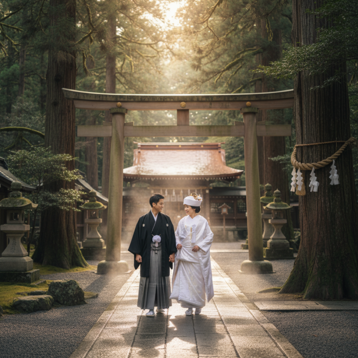 出雲大社、伊勢神宮で結婚式はできる？特別感のある神社婚の実態 アイキャッチ