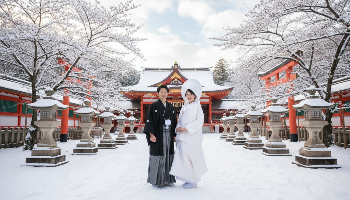 冬の神社挙式は寒い？和装の防寒対策とゲストへの配慮ポイント - 1