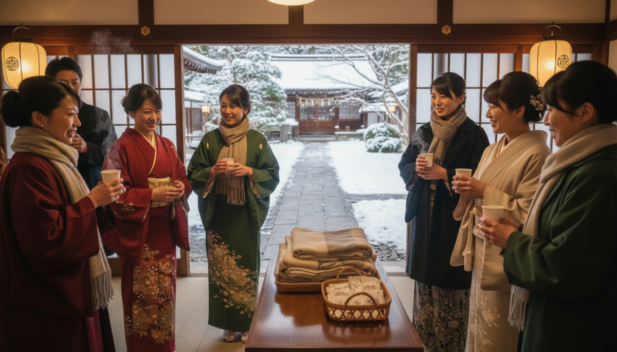 冬の神社挙式は寒い？和装の防寒対策とゲストへの配慮ポイント - 3