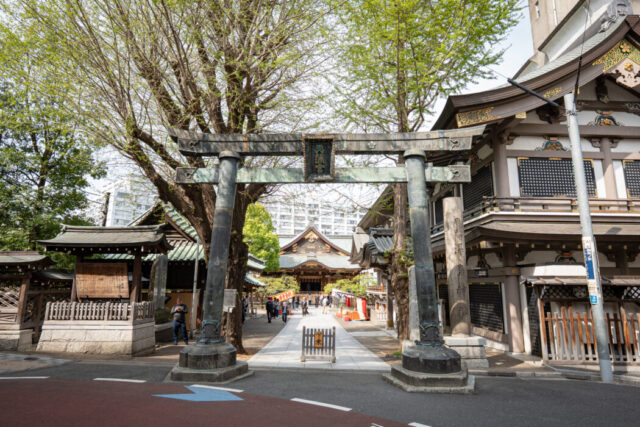 東京で「駐車場あり」の結婚式ができる神社