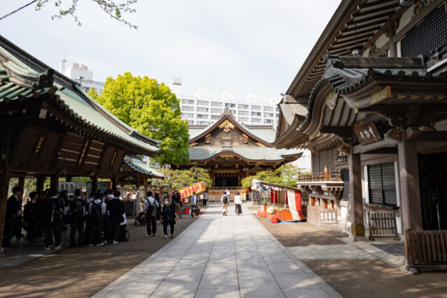 東京で「駐車場あり」の結婚式ができる神社